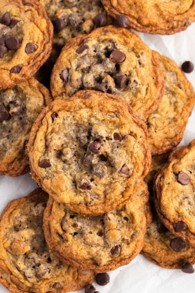 Chewy and Gooey Chocolate Chip Cookies