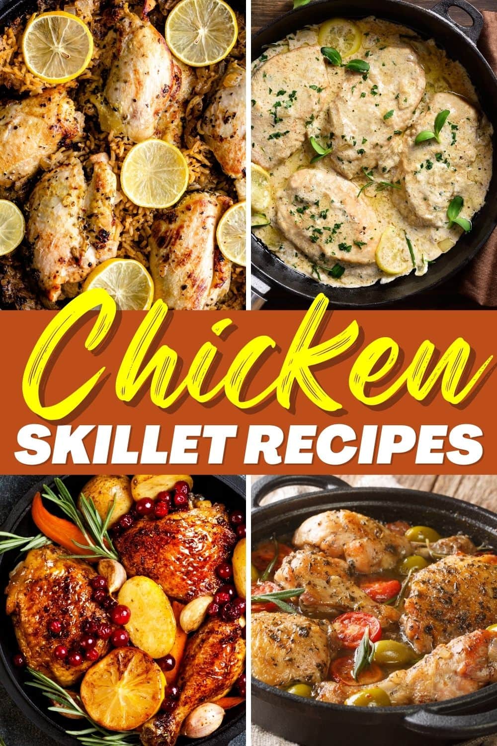 28 Chicken Skillet Recipes for Easy Dinners - Insanely Good