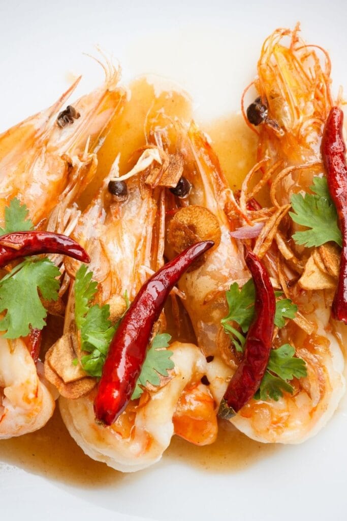 Easy tamarind recipes featuring Deep Fried Shrimp with Tamarind Sauce