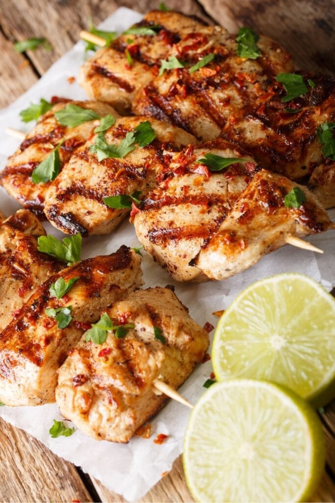 How to cook with sumac. Best sumac recipes featuring Grilled Chicken Kebabs with Lime and Sumac