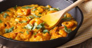 Homemade Curry Shrimp