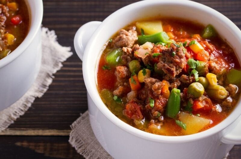 20 Best Ground Beef Soup Recipes