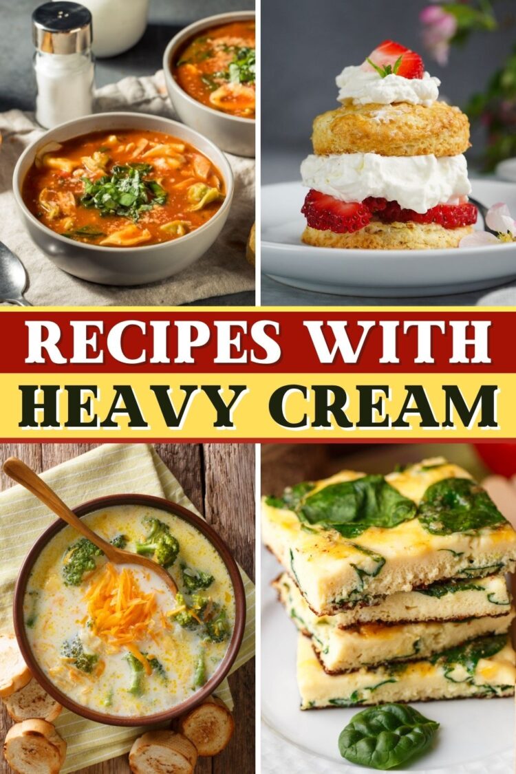 25 Recipes with Heavy Cream to Use It Up Insanely Good