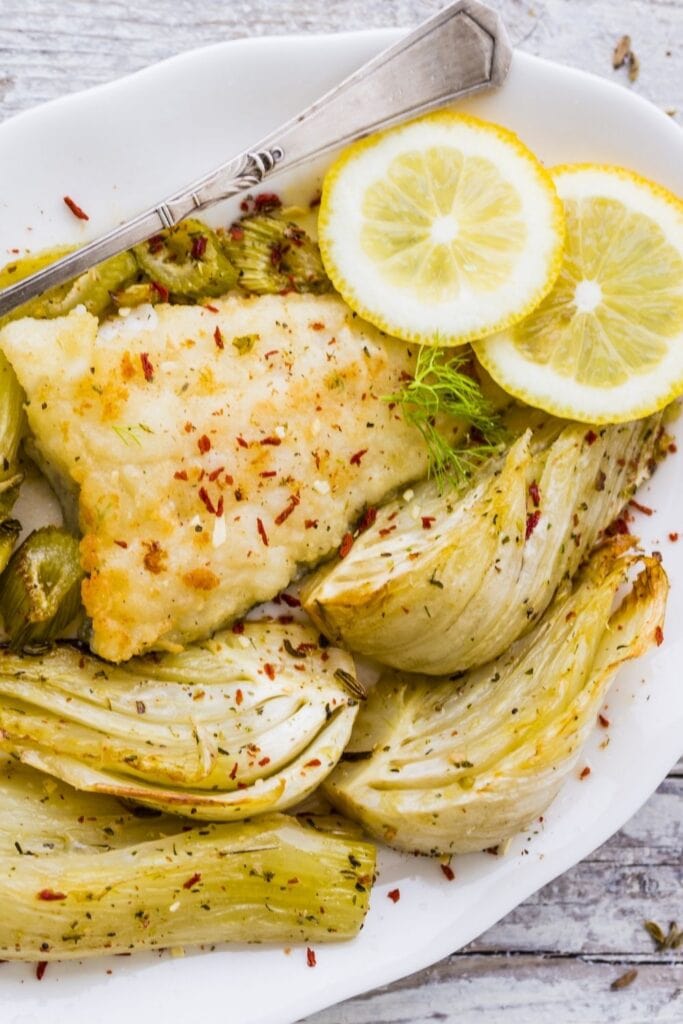 Roasted Fennel with Lemons