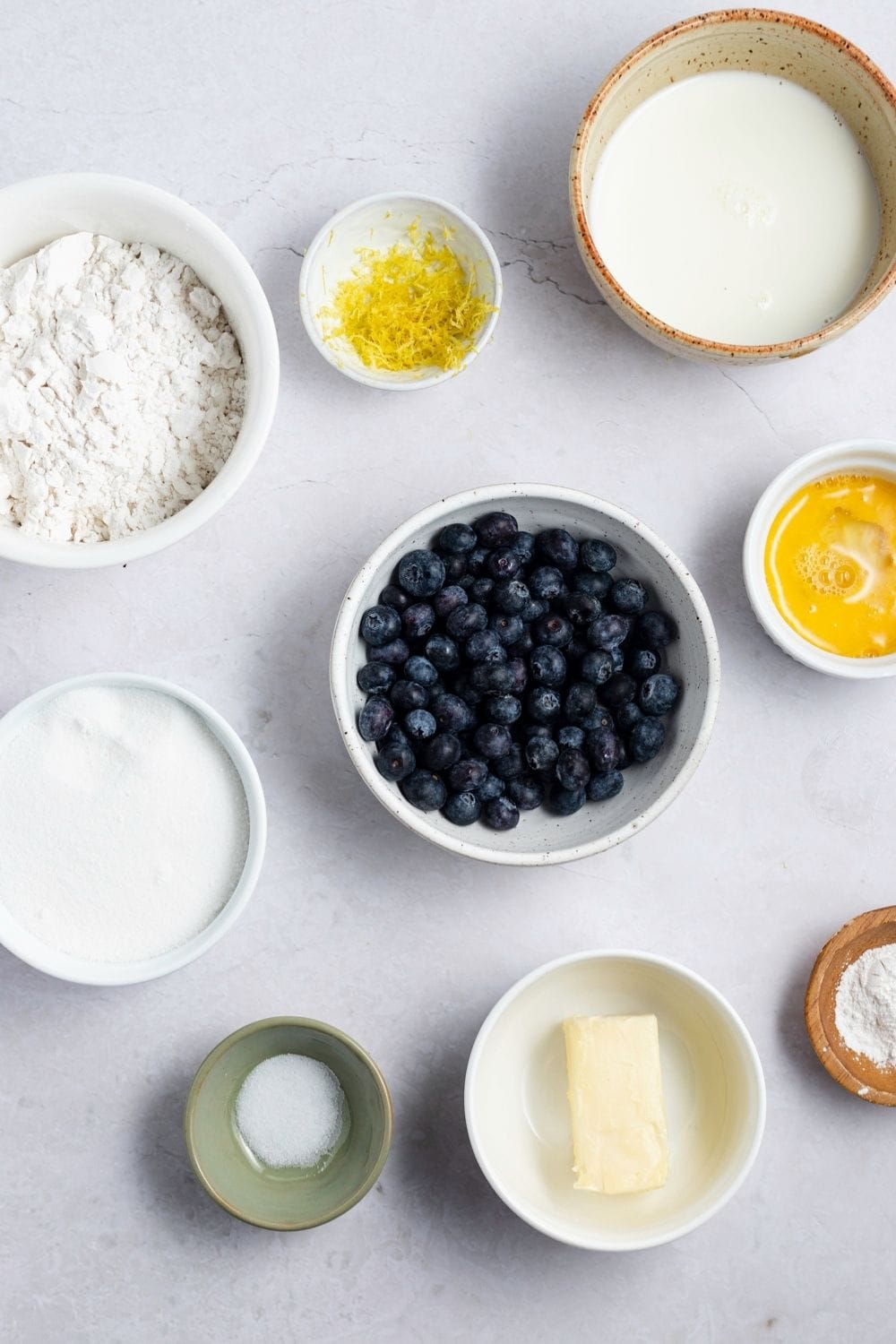 Starbucks Blueberry Muffin Ingredients: Blueberries, Flour, Sugar, Butter, Eggs and Salt