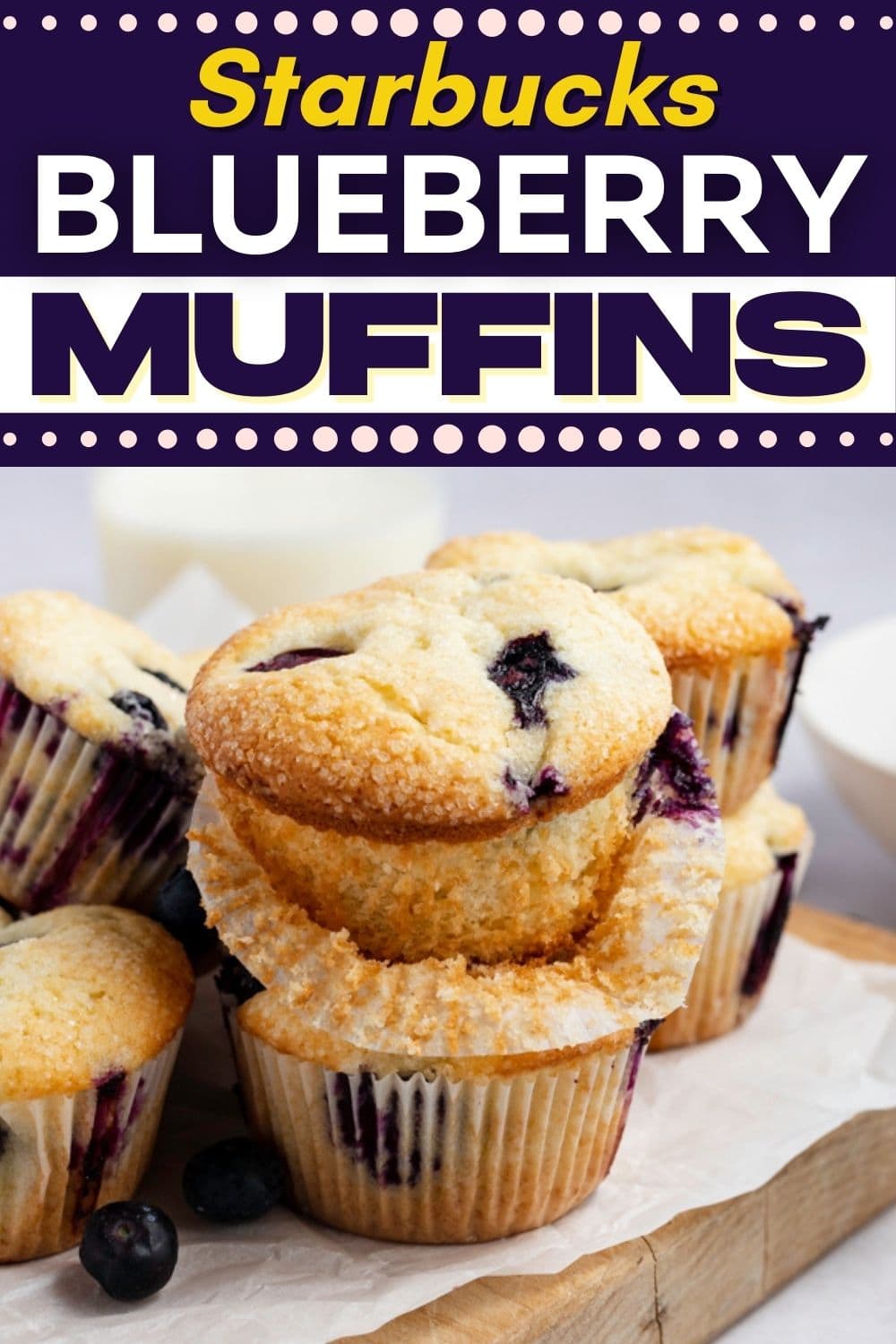 Starbucks Blueberry Muffins 