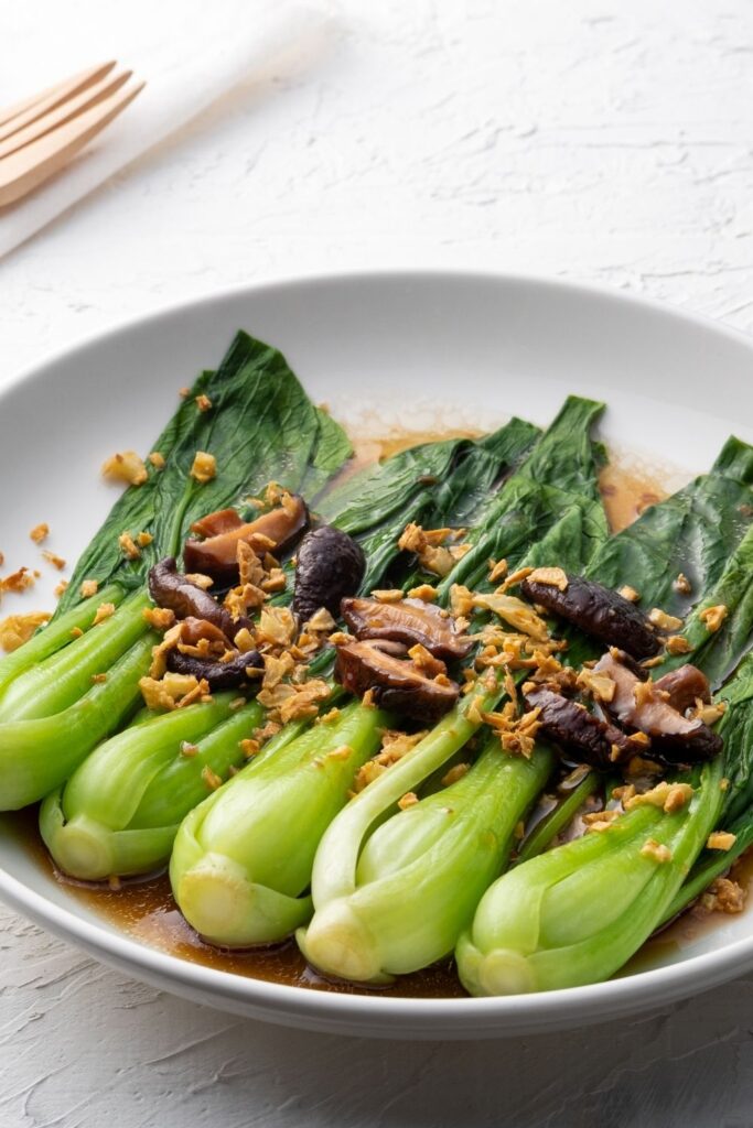 Stir Fry Bok Choy with Oyster Sauce