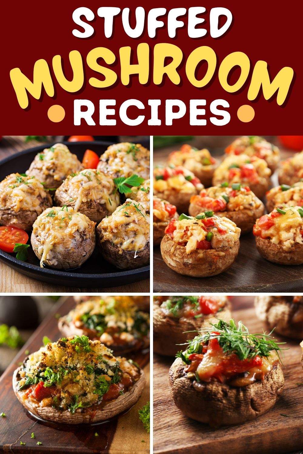 10 Easy Stuffed Mushroom Recipes Insanely Good