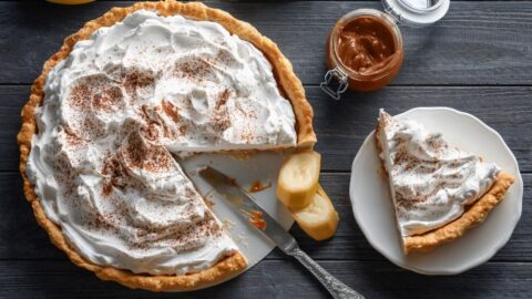 Sweet Homemade Banana Cream Pie