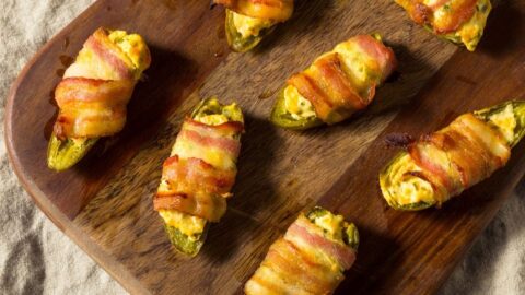 Appetizing Bacon Wrapped Jalapeno Poppers with Cream Cheese