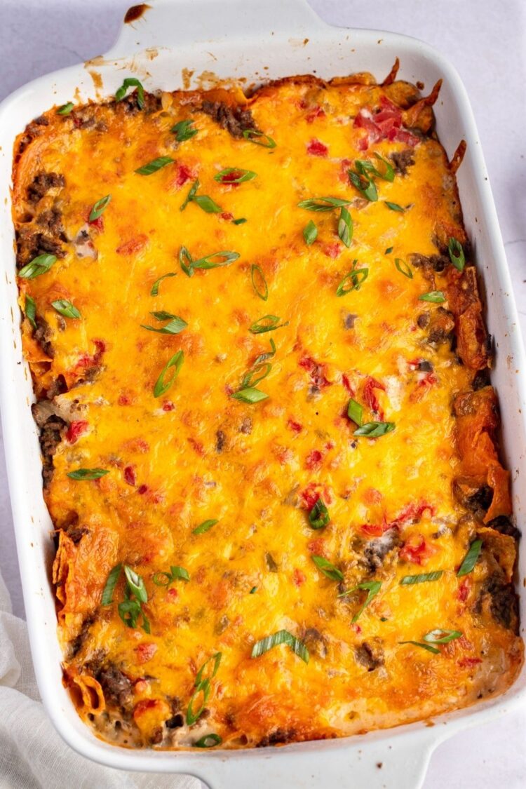 Easy Dorito Casserole Recipe - Insanely Good