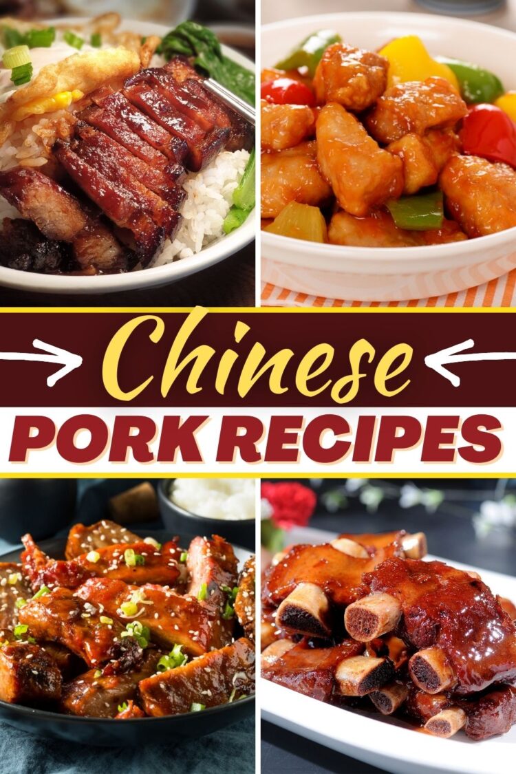 15 Authentic Chinese Pork Recipes - Insanely Good