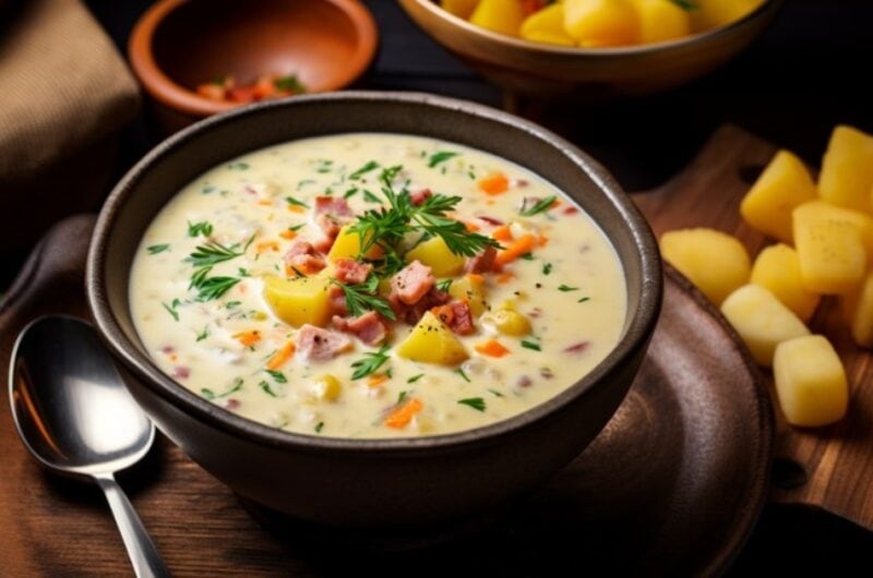15 Ham Soups for a Rainy Day