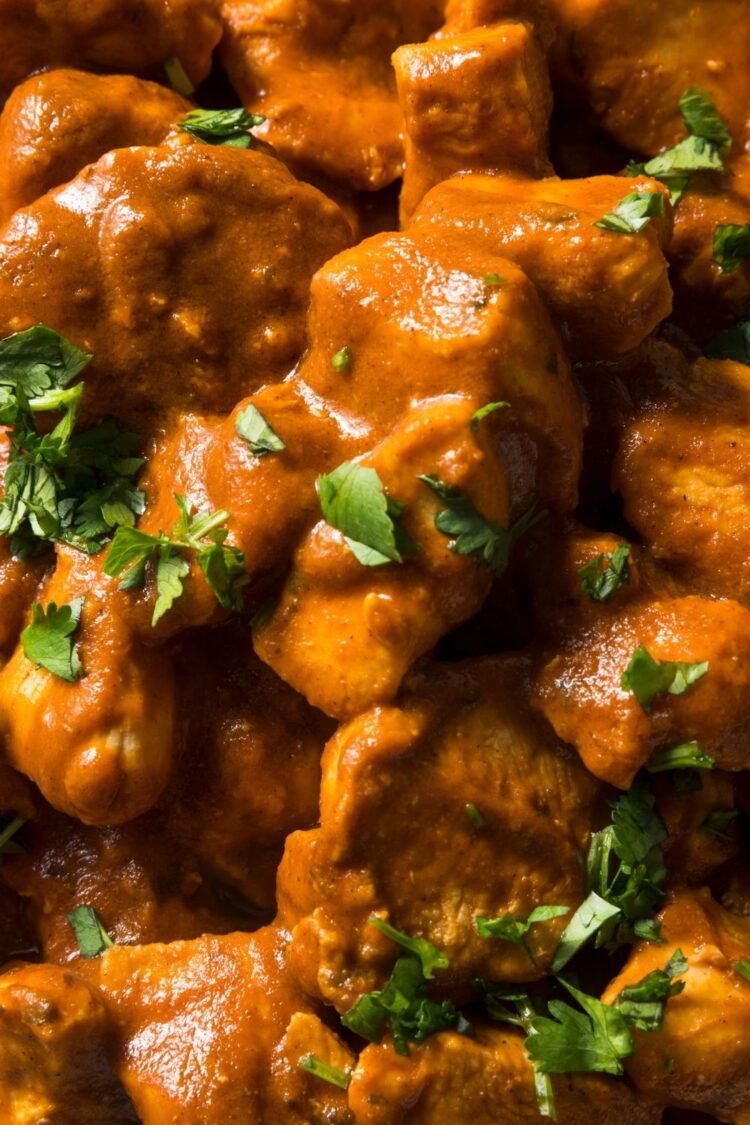 25 Easy Indian Chicken Recipes Insanely Good   Homemade Buttered Chicken Tikka Masala 750x1125 