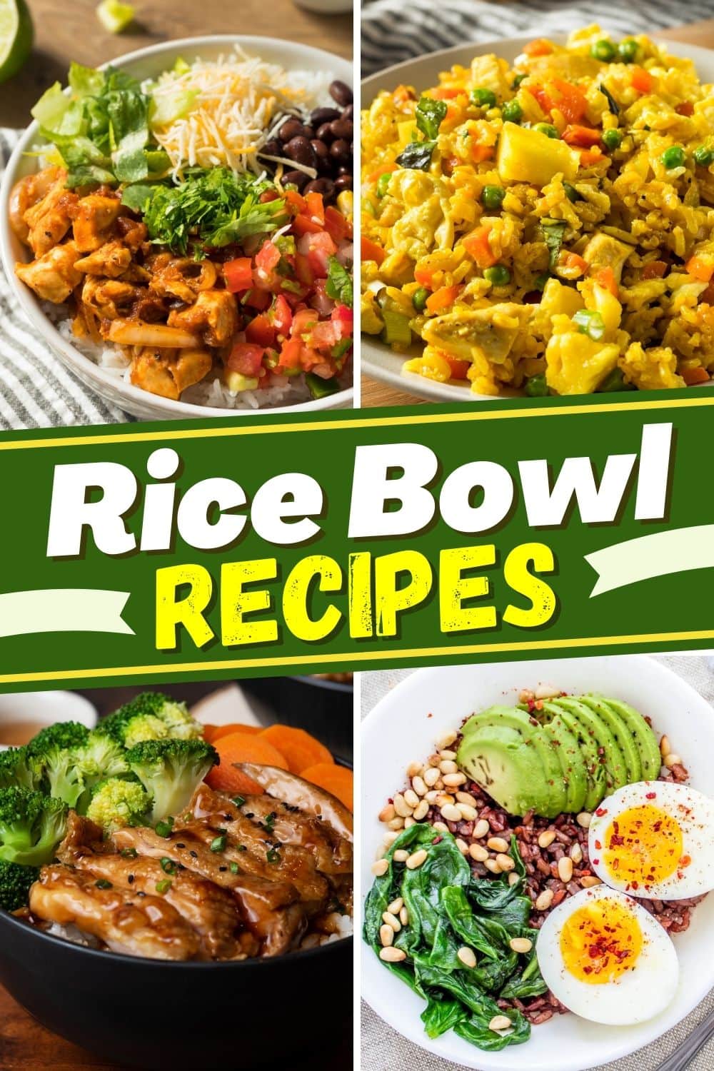 25 Rice Bowl Rezepter Dir wëllt net verpassen El Comensal