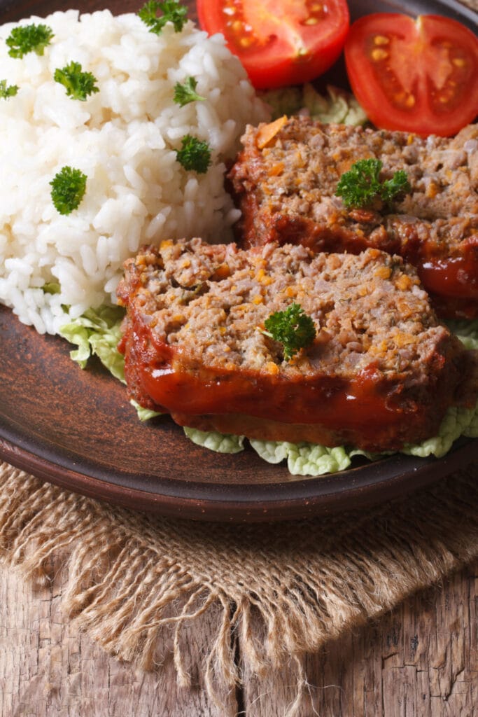 Meatloaf with Rice
