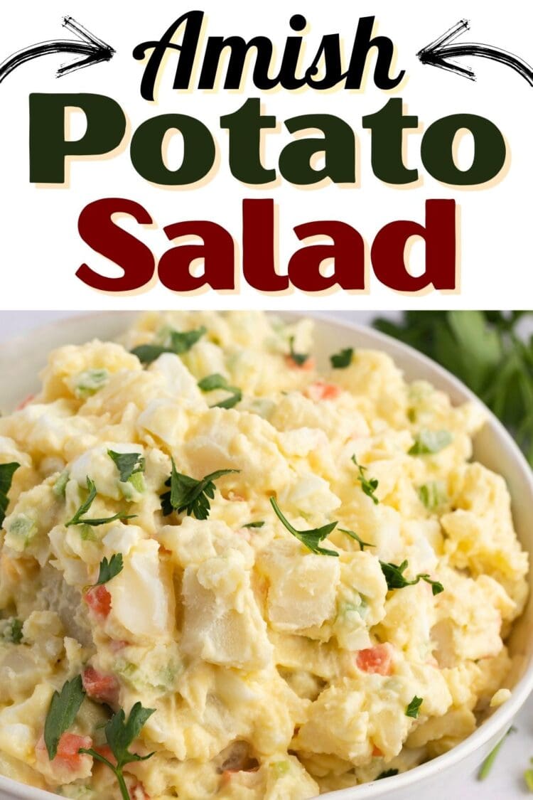 Amish Potato Salad (Old-Fashioned Recipe) - Insanely Good