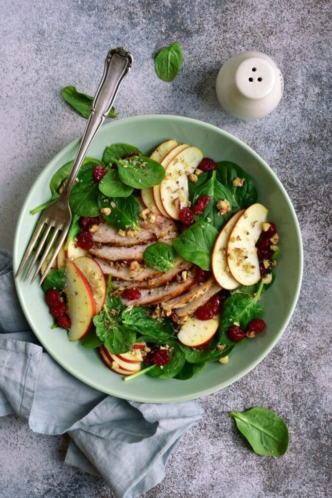 20 Easy 21-Day Fix Recipes featuring Apple Chicken Salad with Dried Cranberries and Walnuts
