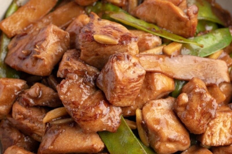Easy Chinese Almond Chicken Recipe