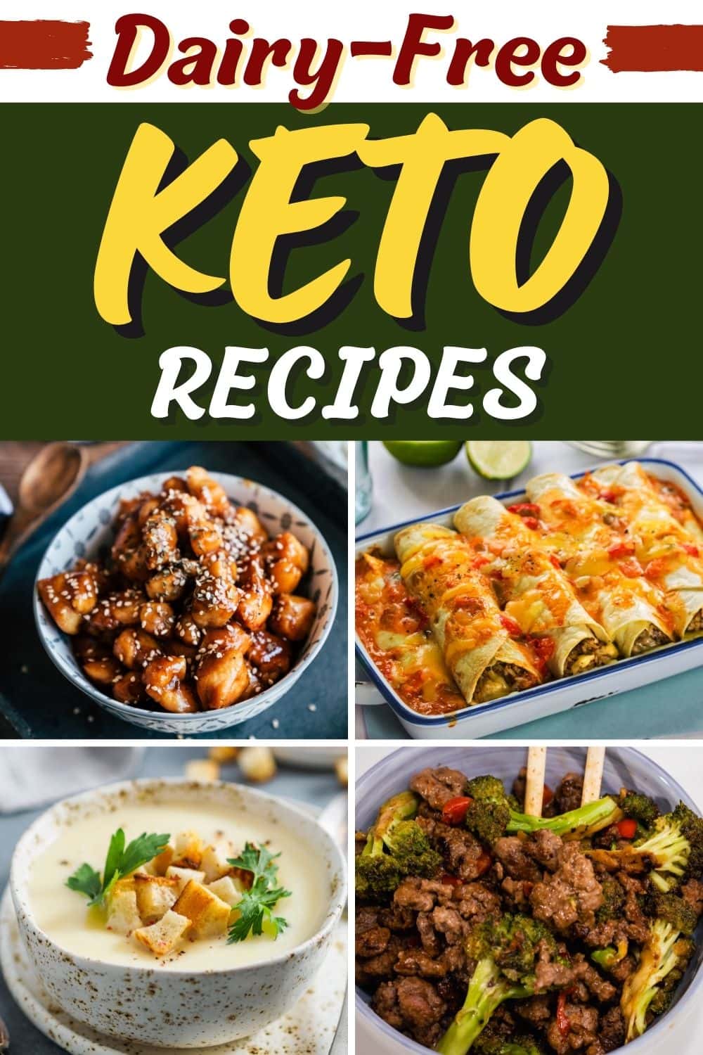 25 Dairy-Free Keto Recipes (+ Low-Carb Meal Ideas) - Insanely Good