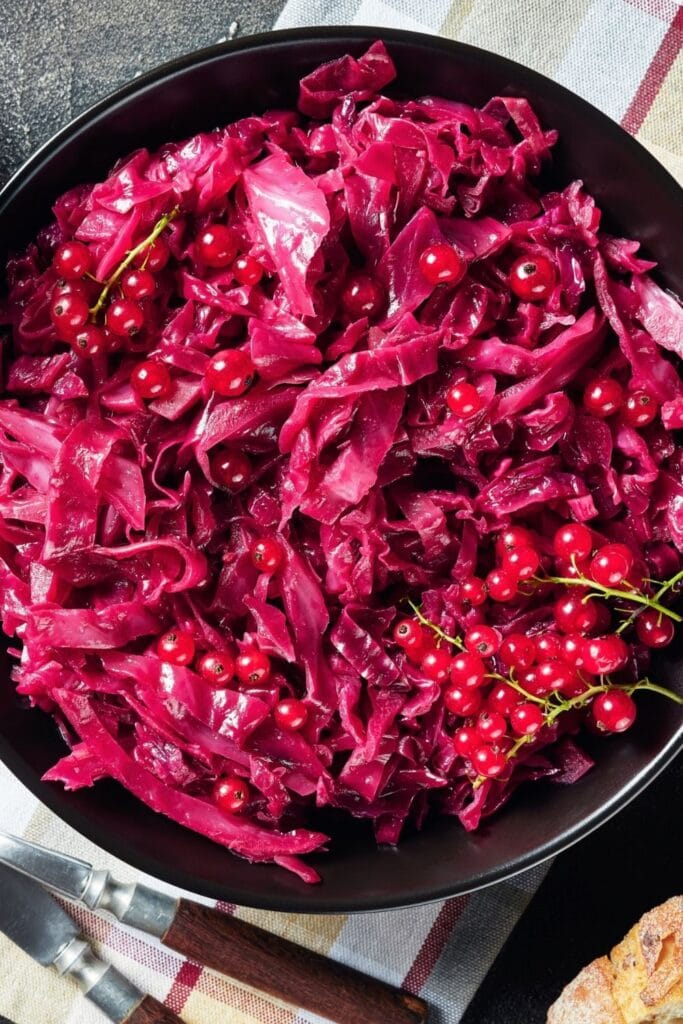 Danish Red Cabbage with Currant