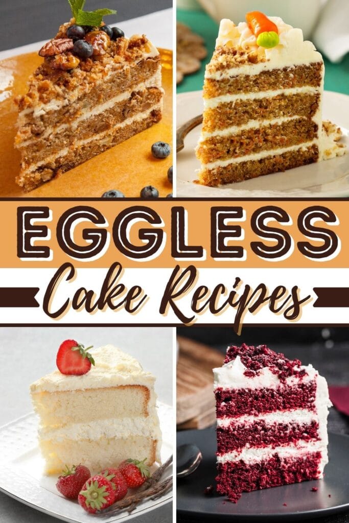 Eggless Cake Recipes
