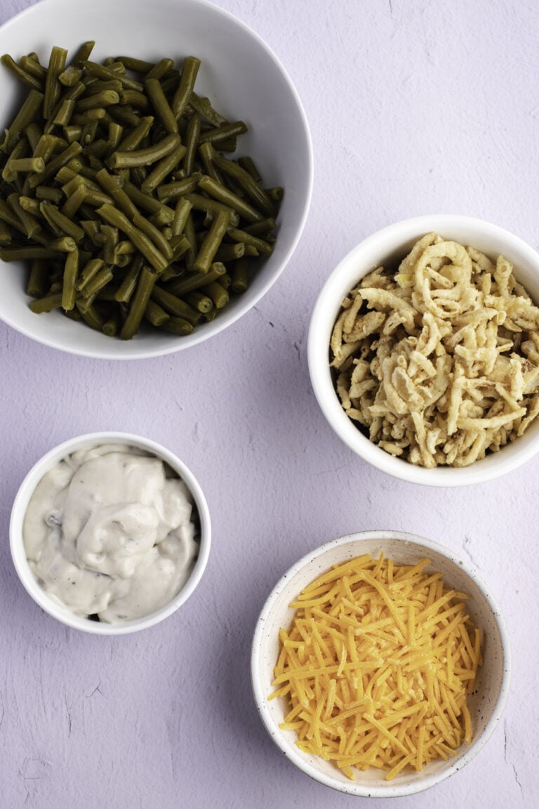 French S Green Bean Casserole Easy Campbell S Recipe Insanely Good   Frenchs Green Bean Casserole Ingredients 768x1152 