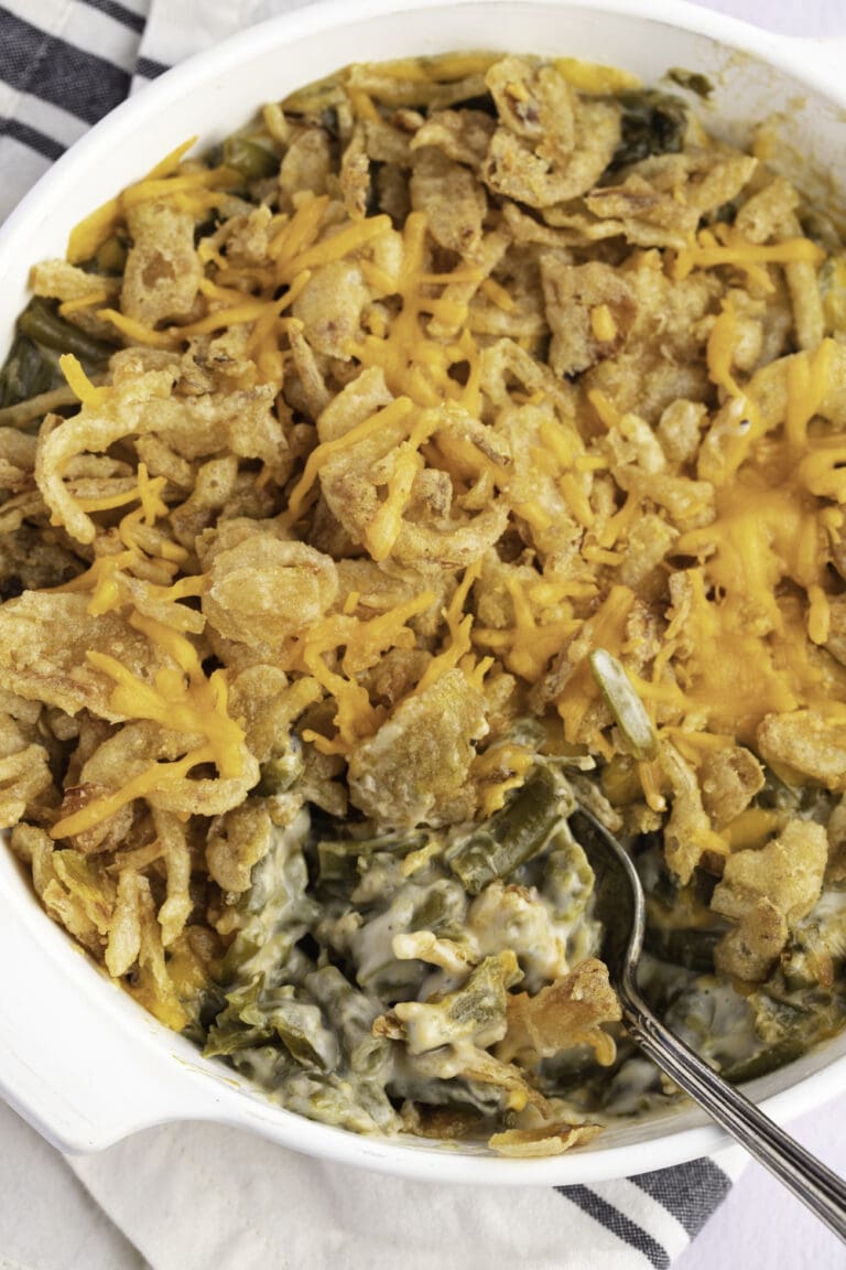 French’s Green Bean Casserole (Easy Campbell’s Recipe) Insanely Good