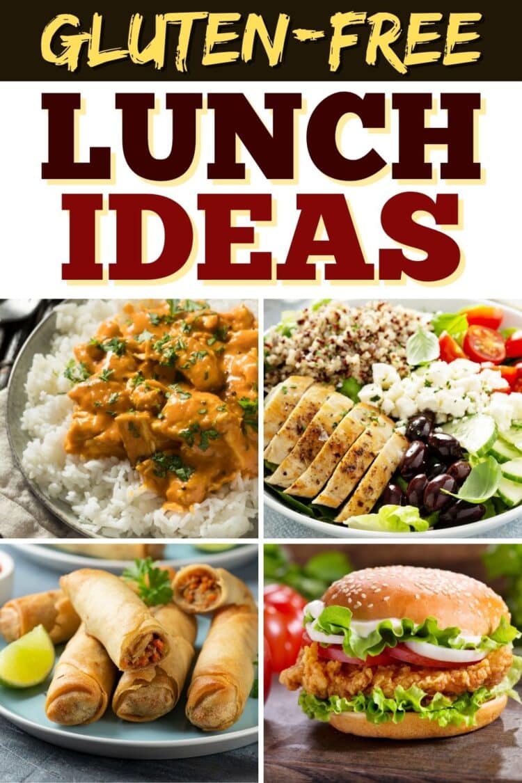 30 Gluten-Free Lunch Ideas To Keep You Full - Insanely Good