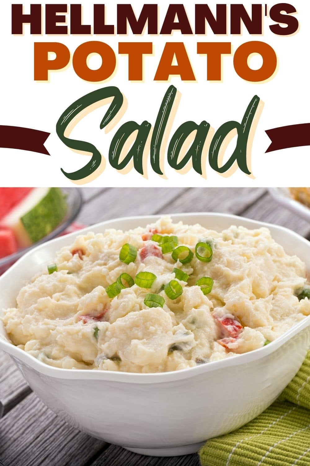 Hellmann's Potato Salad (Original Recipe) - Insanely Good