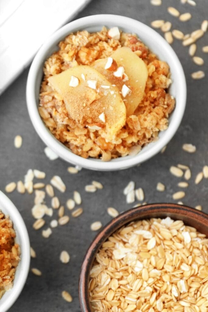 20 Best Gala Apple Recipes To Try Tonight featuring Homemade Apple Crisp in a Bowl