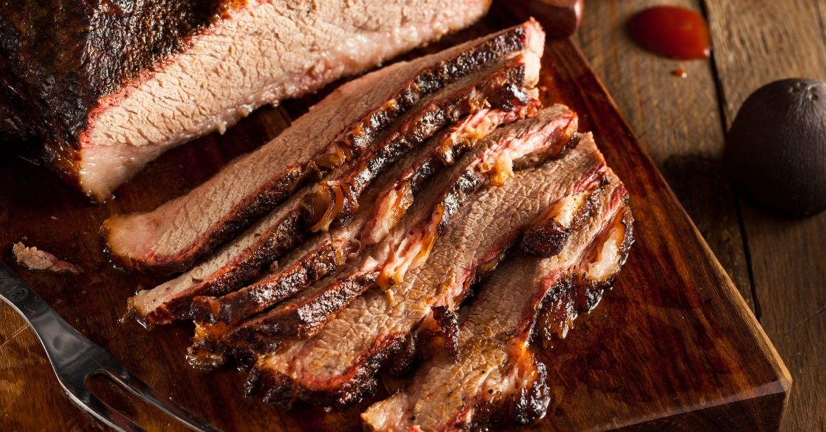 Homemade Barbecue Beef Brisket with Ketchup