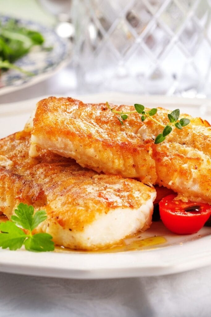 Marinated Baked Tilapia with Tomatoes