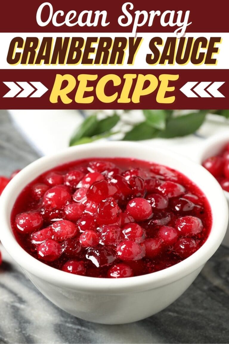 Ocean Spray Cranberry Sauce Recipe - Insanely Good