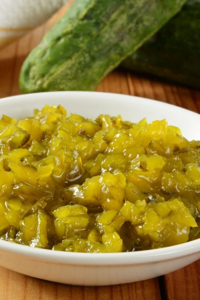 17 Easy Relish Recipes To Make Your Food Sing featuring Pickled Cucumber Relish