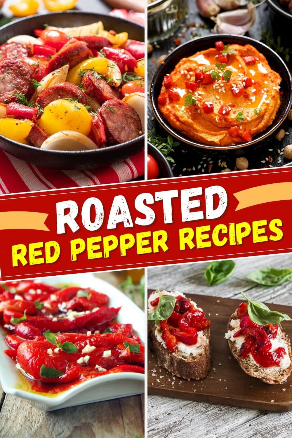 20 Easy Roasted Red Pepper Recipes - Insanely Good