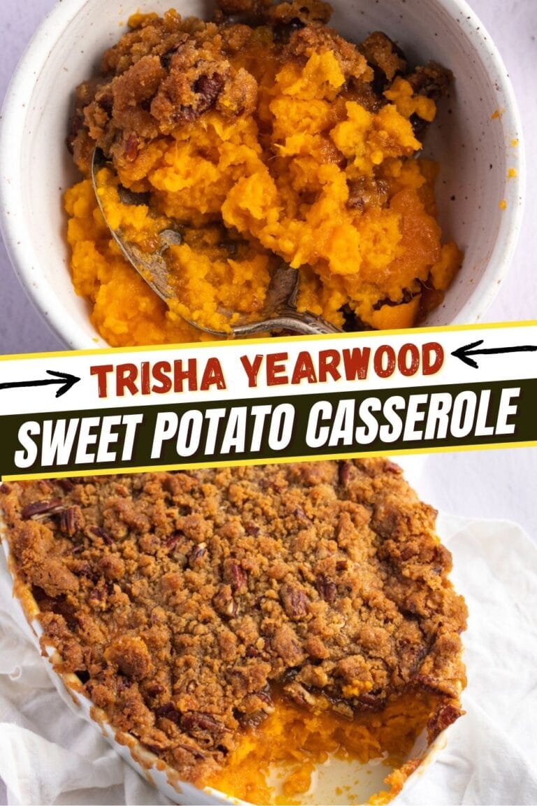 Trisha Yearwood Sweet Potato Casserole (Easy Souffle Recipe) - Insanely ...