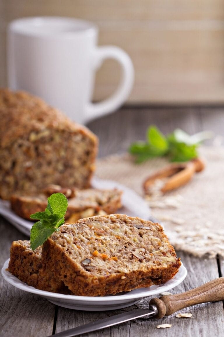 10 Best Vegan Bread Recipes To Make At Home Insanely Good   Vegan Carrot Banana Bread 768x1152 