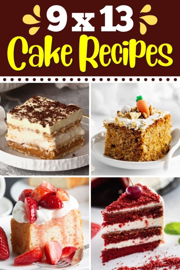 9x13 Cake Recipes