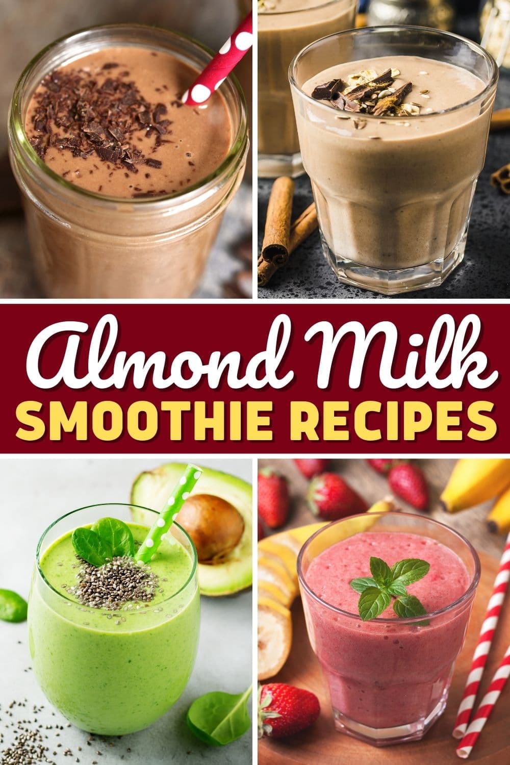 13 Best Almond Milk Smoothie Recipes - Insanely Good