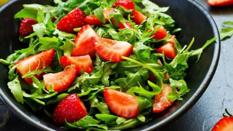 Arugula and Strawberry Salad