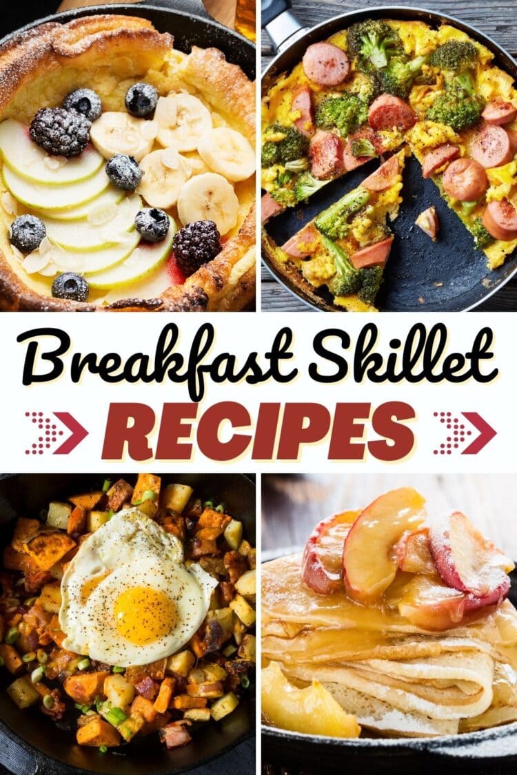 20 Easy Breakfast Skillet Recipes - Insanely Good