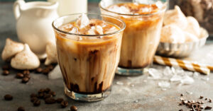 Cold Iced Coffee with Torani Syrup