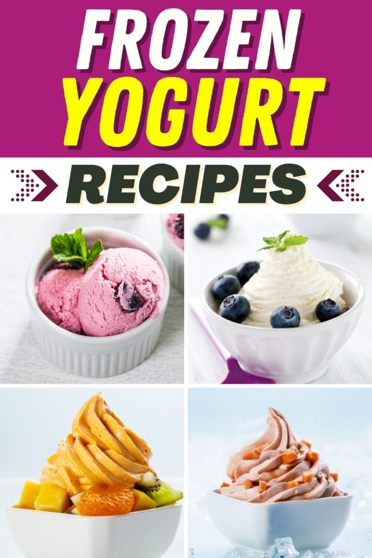 13 Best Frozen Yogurt Recipes Easy Dessert Insanely Good