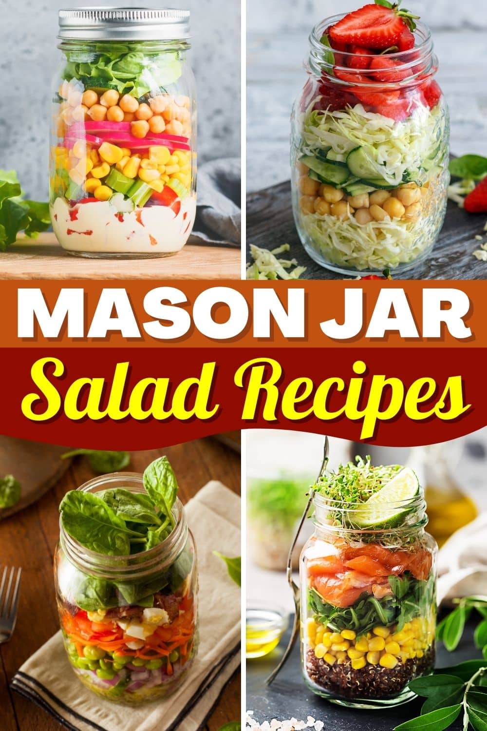 17 Best Mason Jar Salad Recipes For Meal Prepping Insanely Good   Mason Jar Salad Recipes 2 