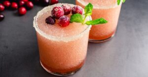 Refreshing Cranberry Margarita Cocktail