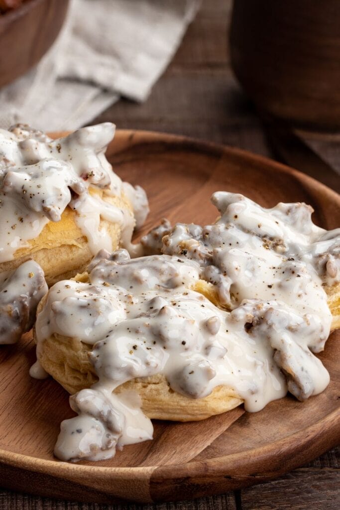 17 Best Stuffed Biscuits featuring Stuffed Biscuit with Gravy and Ground Beef
