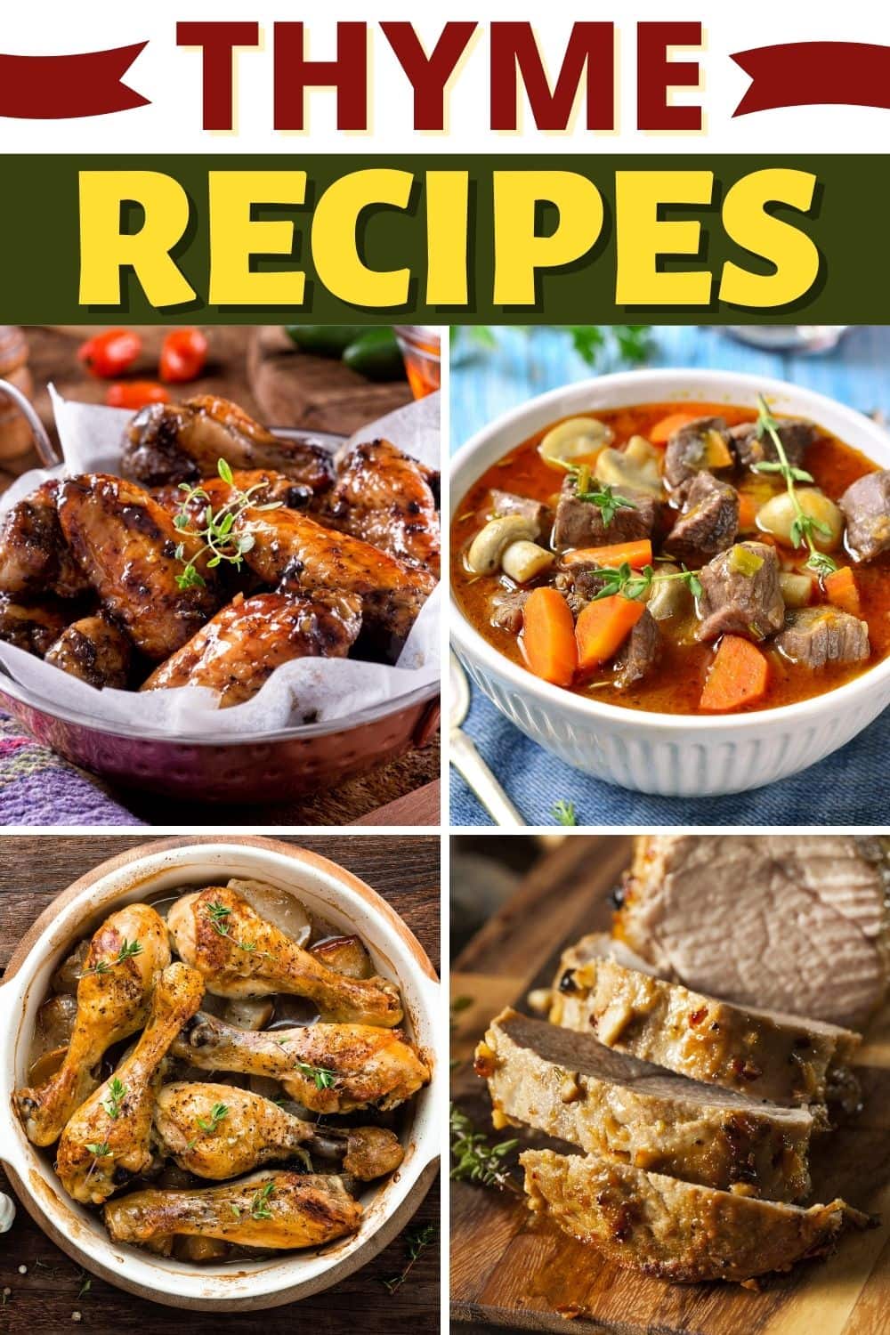 30 Best Thyme Recipes Insanely Good   Thyme Recipes 2 