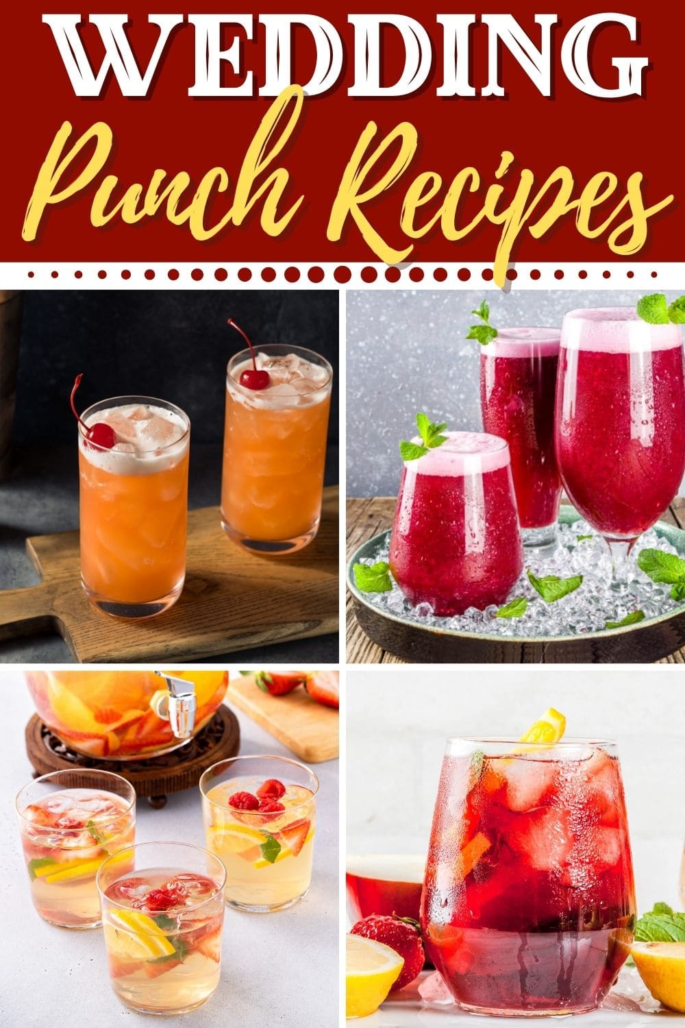 10 Simple Wedding Punch Recipes - Insanely Good