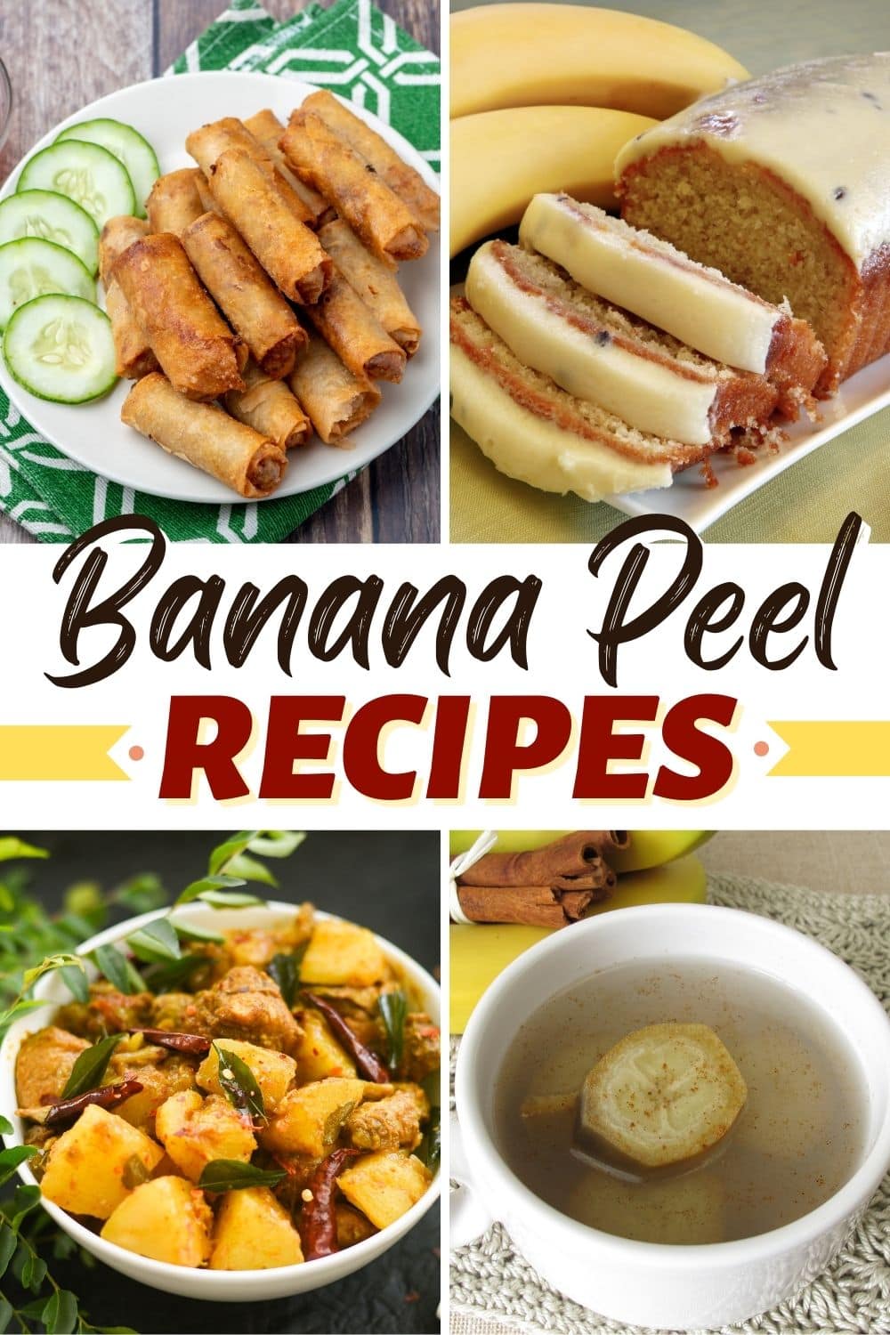 10 Banana Peel Recipes You'll Go Bananas For Insanely Good